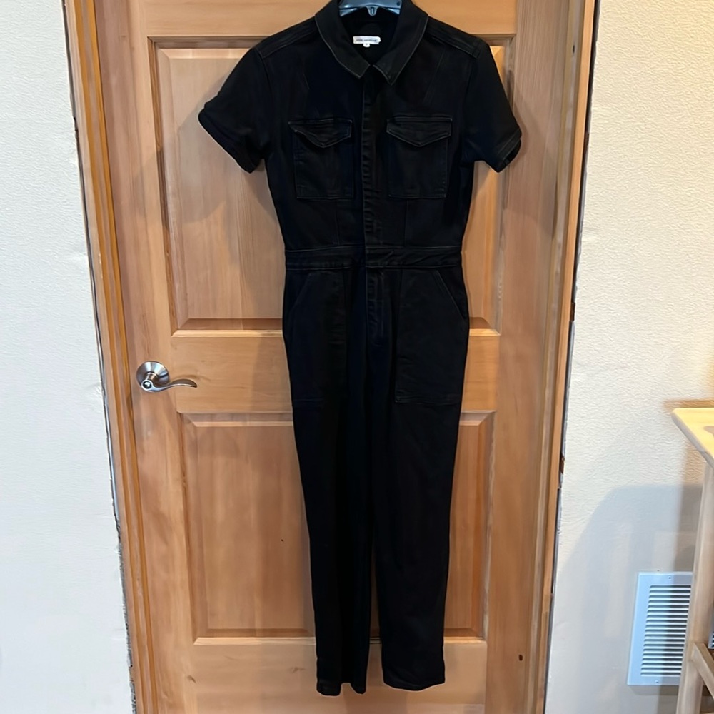 Good American Classic Black Romper